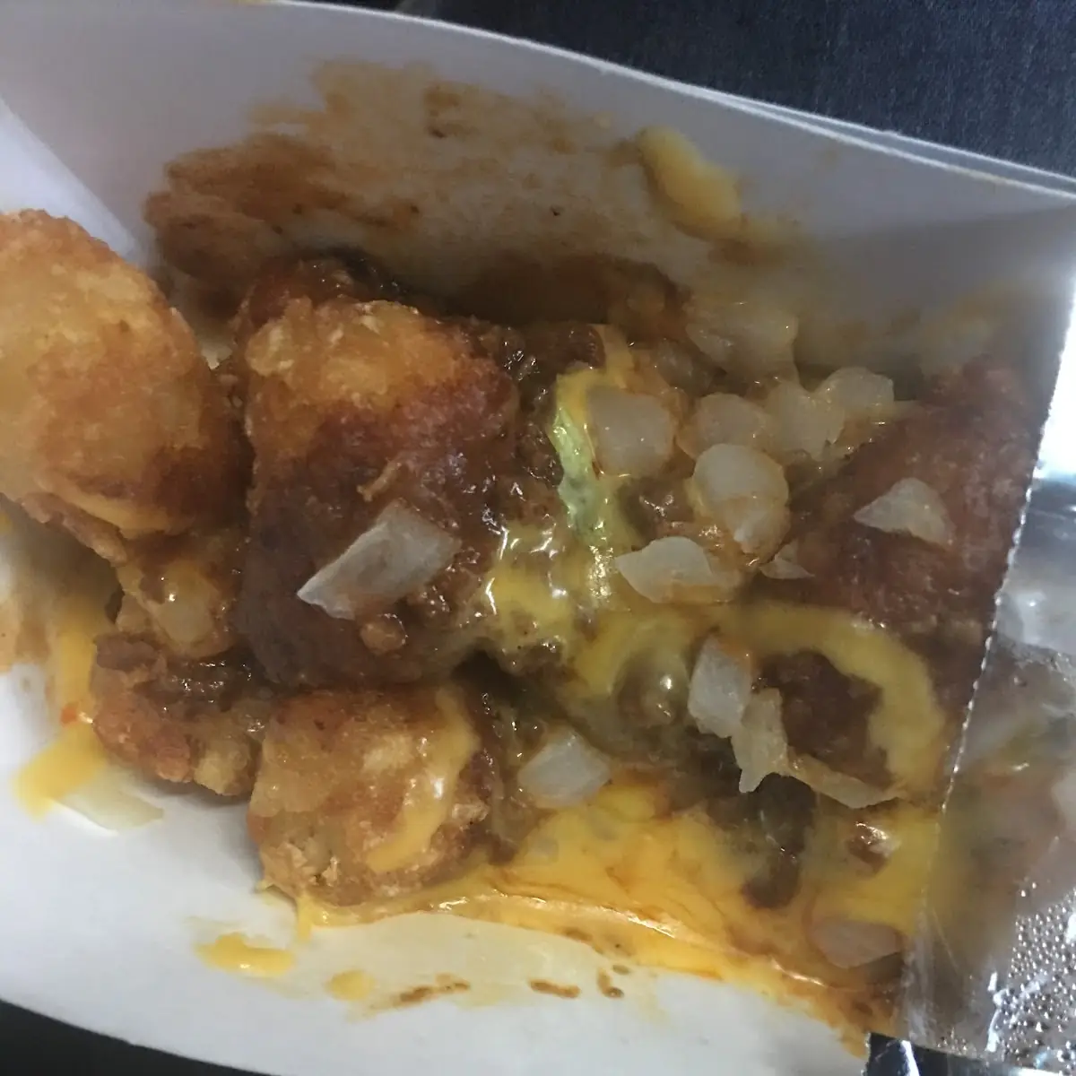 Chili Cheese Tots