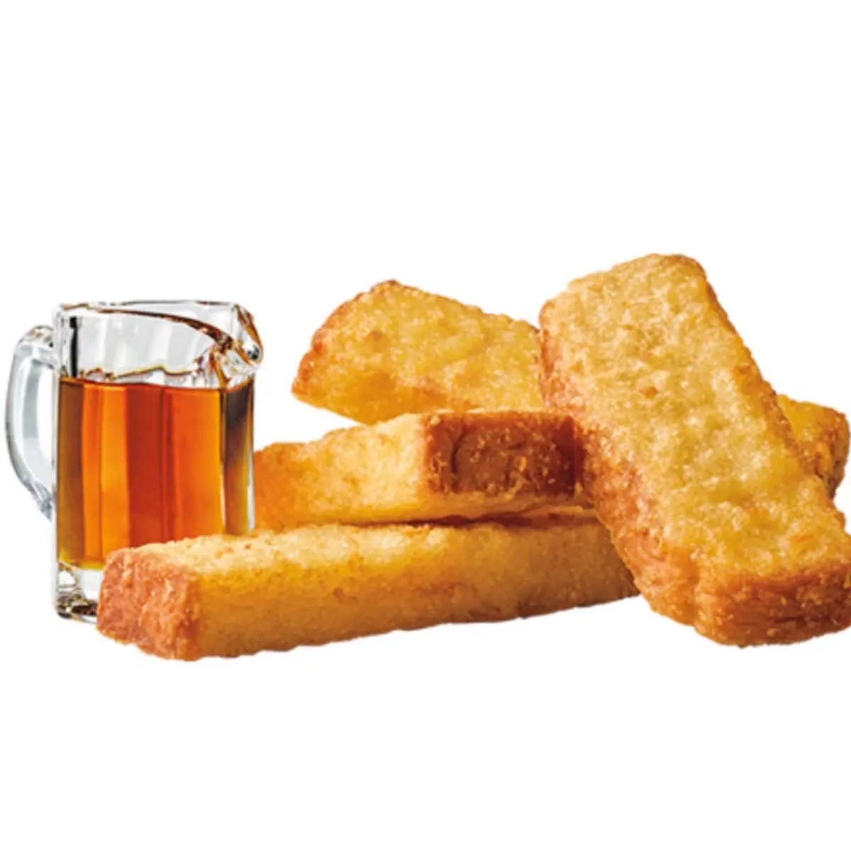 French Toast Sticks 4 PC with Syrup & Drink