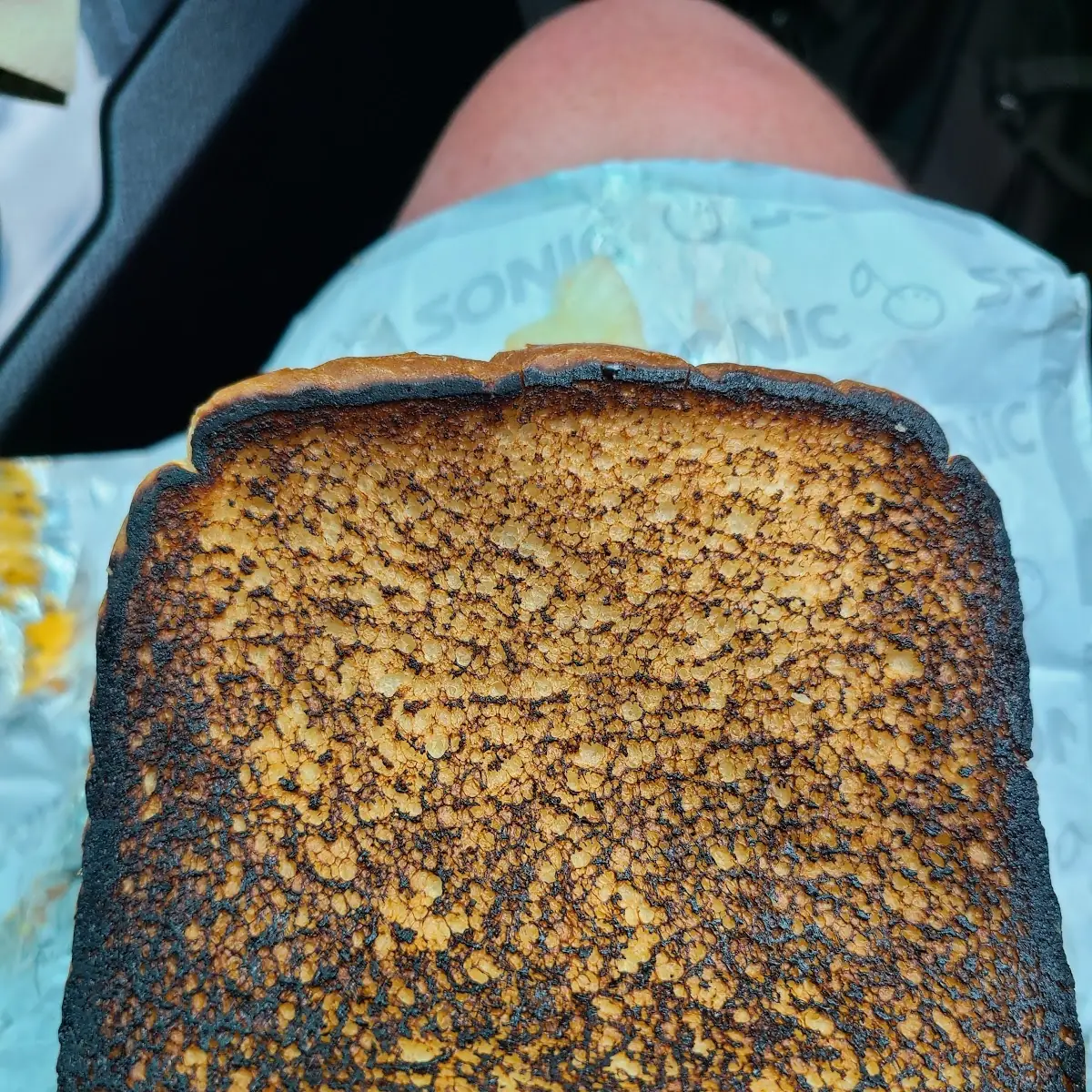 Wacky Pack Grill Cheese Sandwich