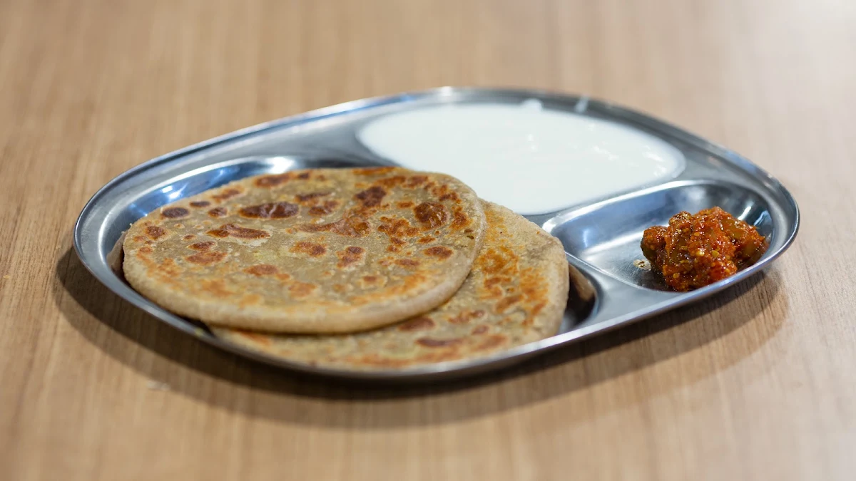 Aloo Paratha, Spice Kitchen QV
