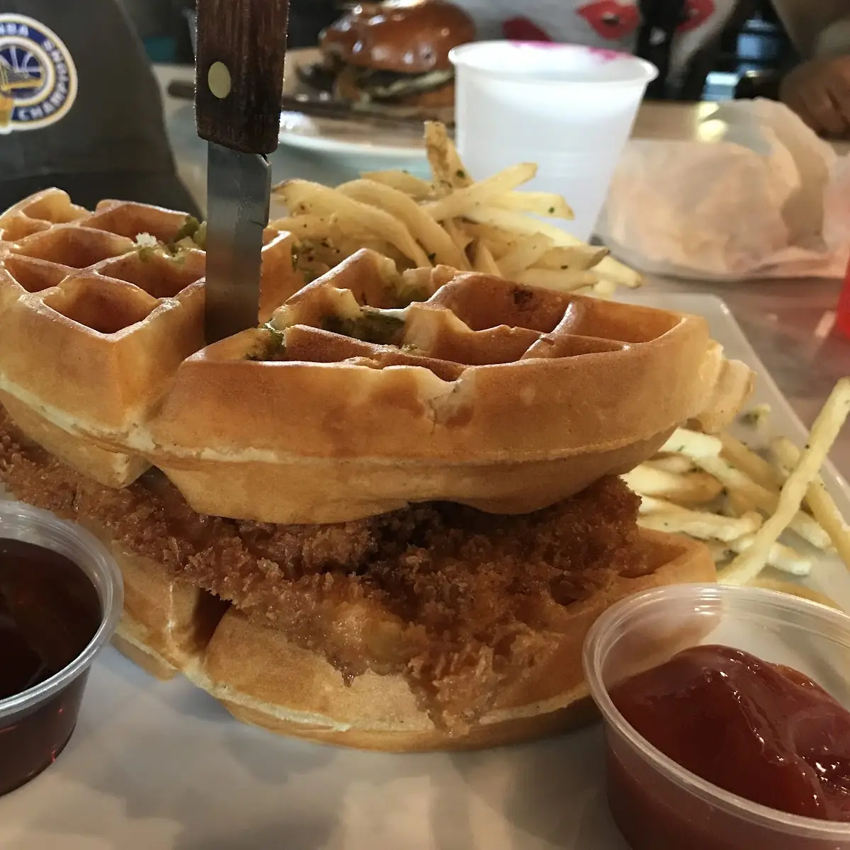 Chicken & Waffle Served All Day