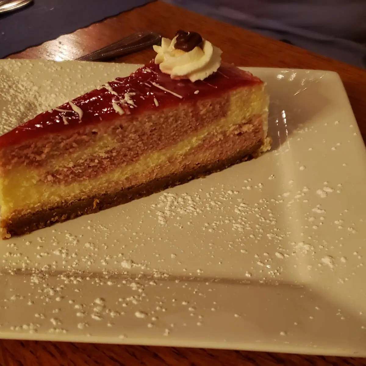 Strawberry Cheesecake Slice