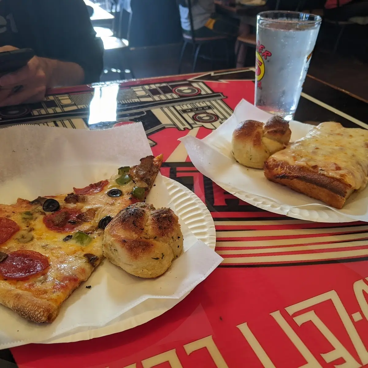 Hungry Hippo and Sicilian Pizza