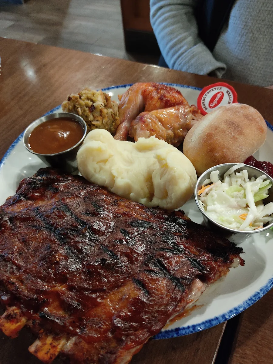 Back Ribs Combo, Swiss Chalet