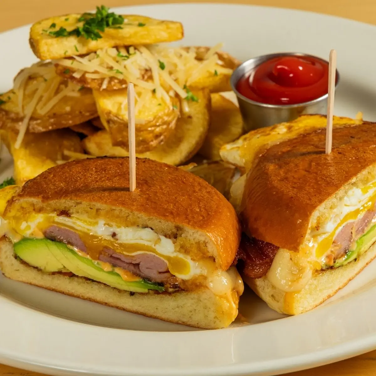 Breakfast Cubano Sandwich