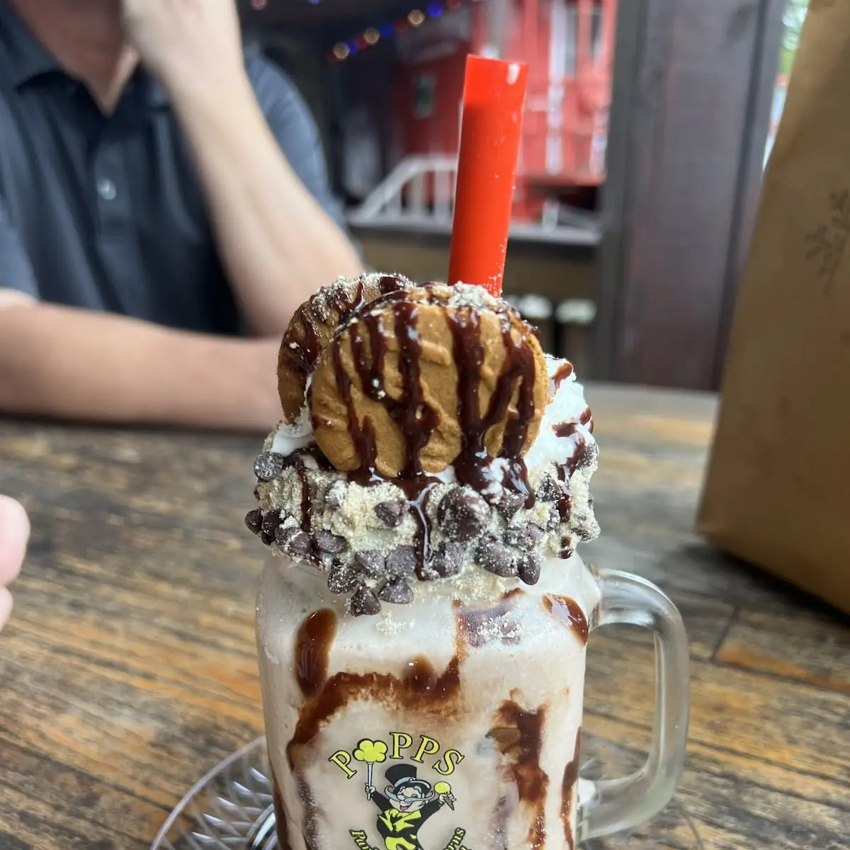 Fudge Brownie Shake