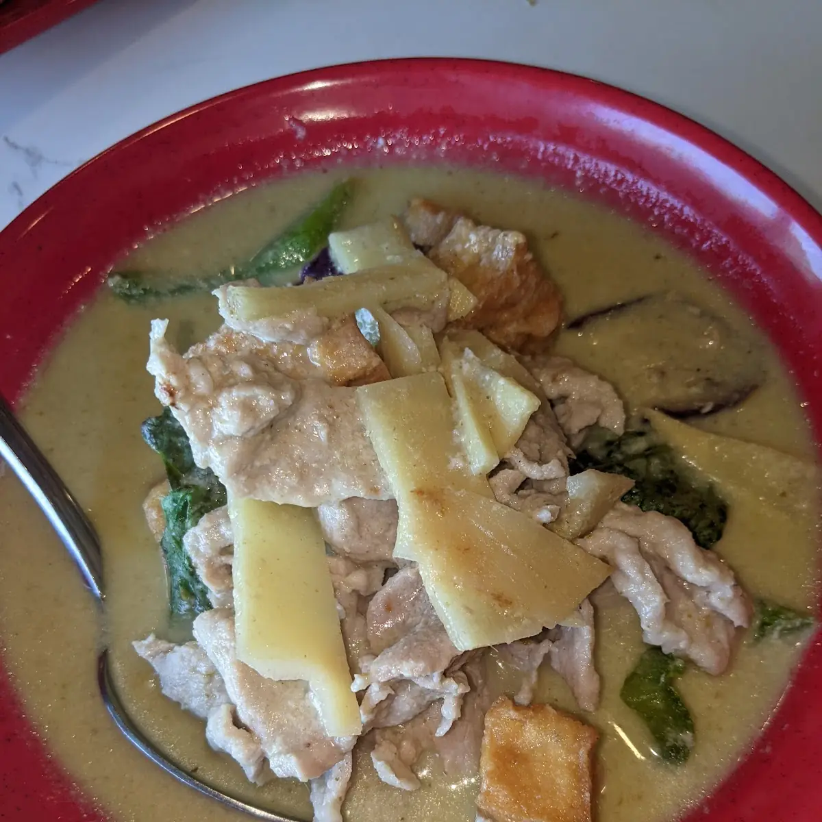 Green Curry w Pork