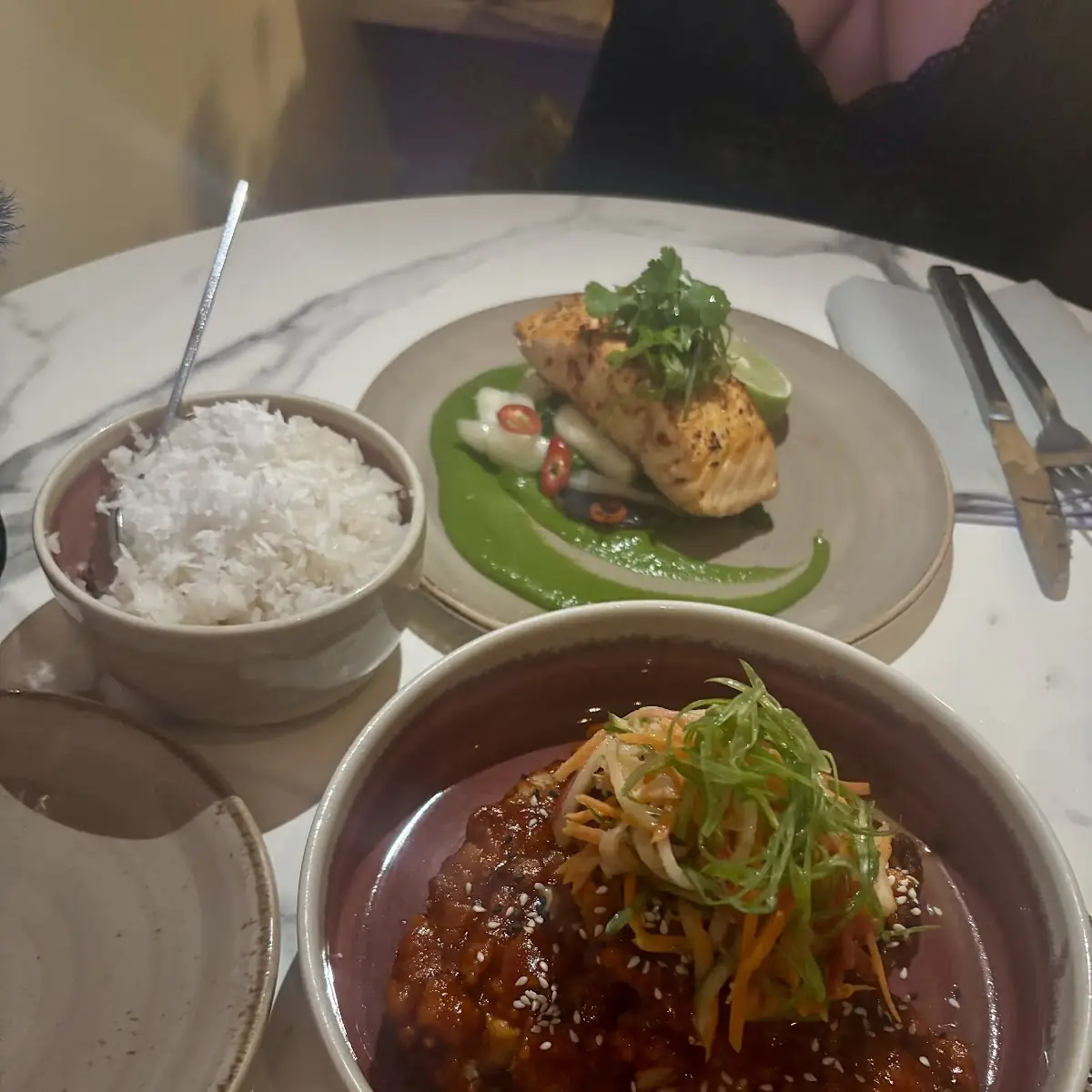 Korean Fried Chicken Dinner
