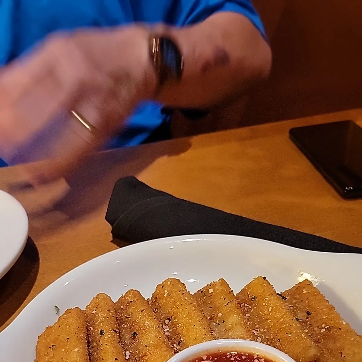 Mozzarella Sticks at Olive Garden