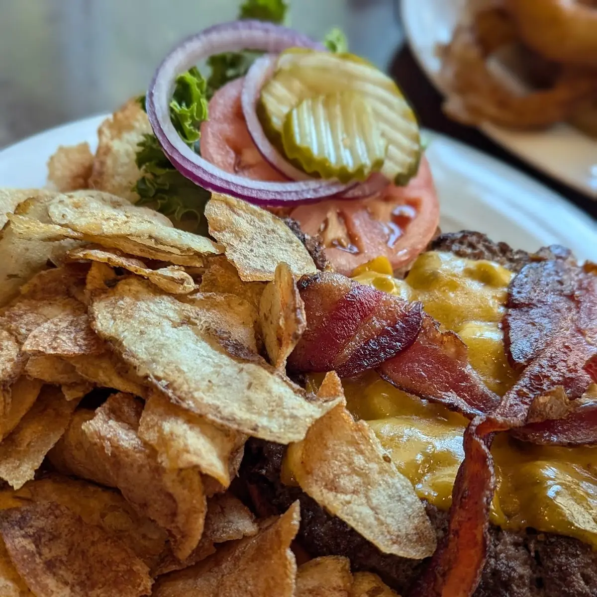 Smoked Gouda BBQ Burger