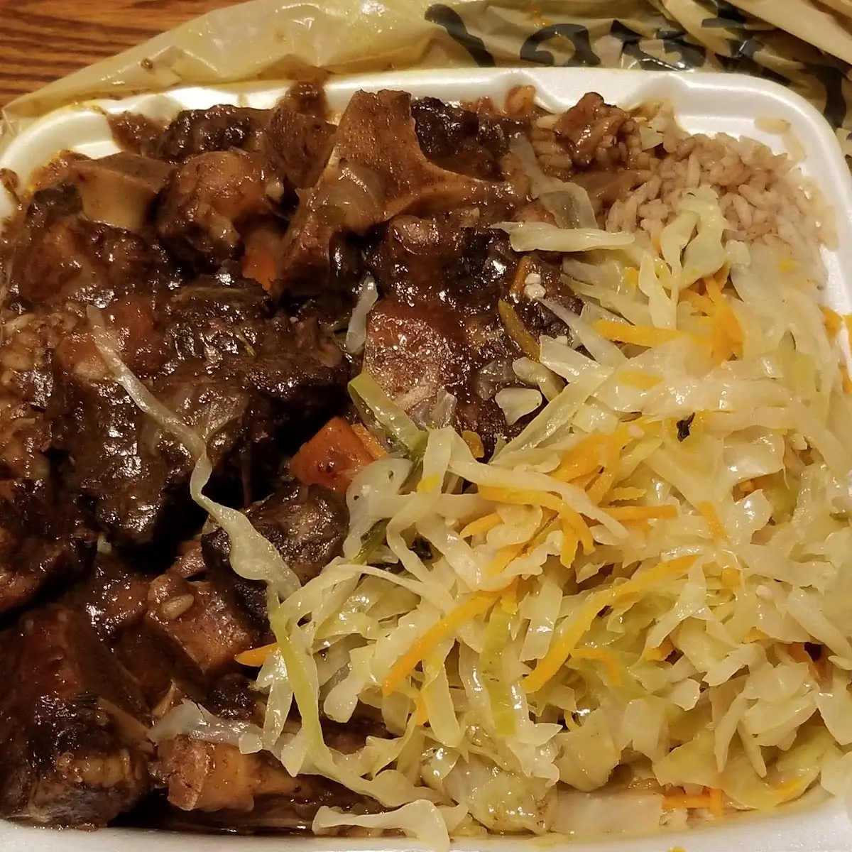 Ox Tail N Cabbage