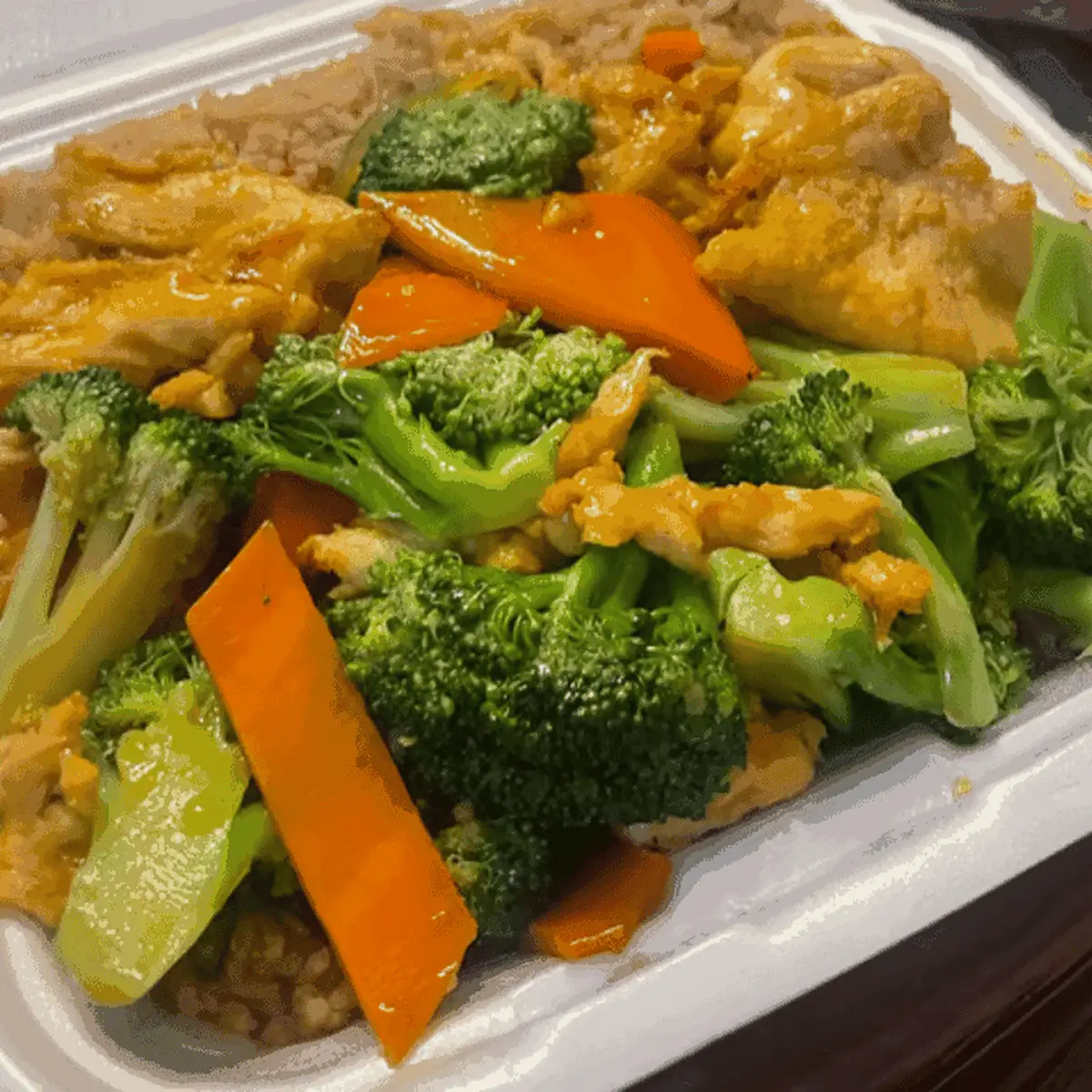 Chicken & Broccoli and Fried Rice
