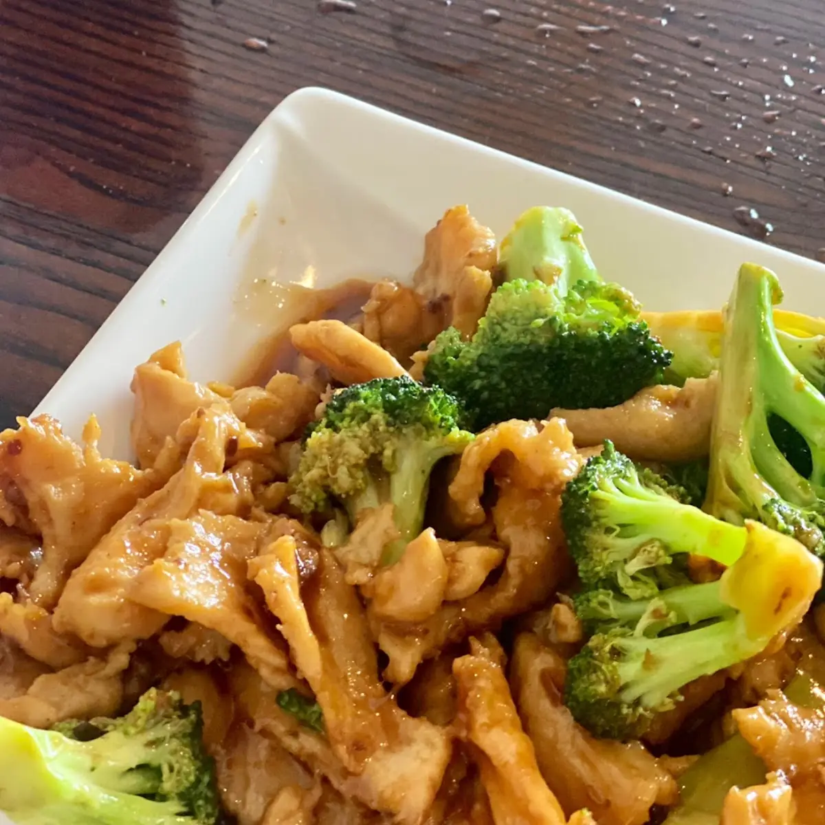 Triple Delight with Garlic Sauce