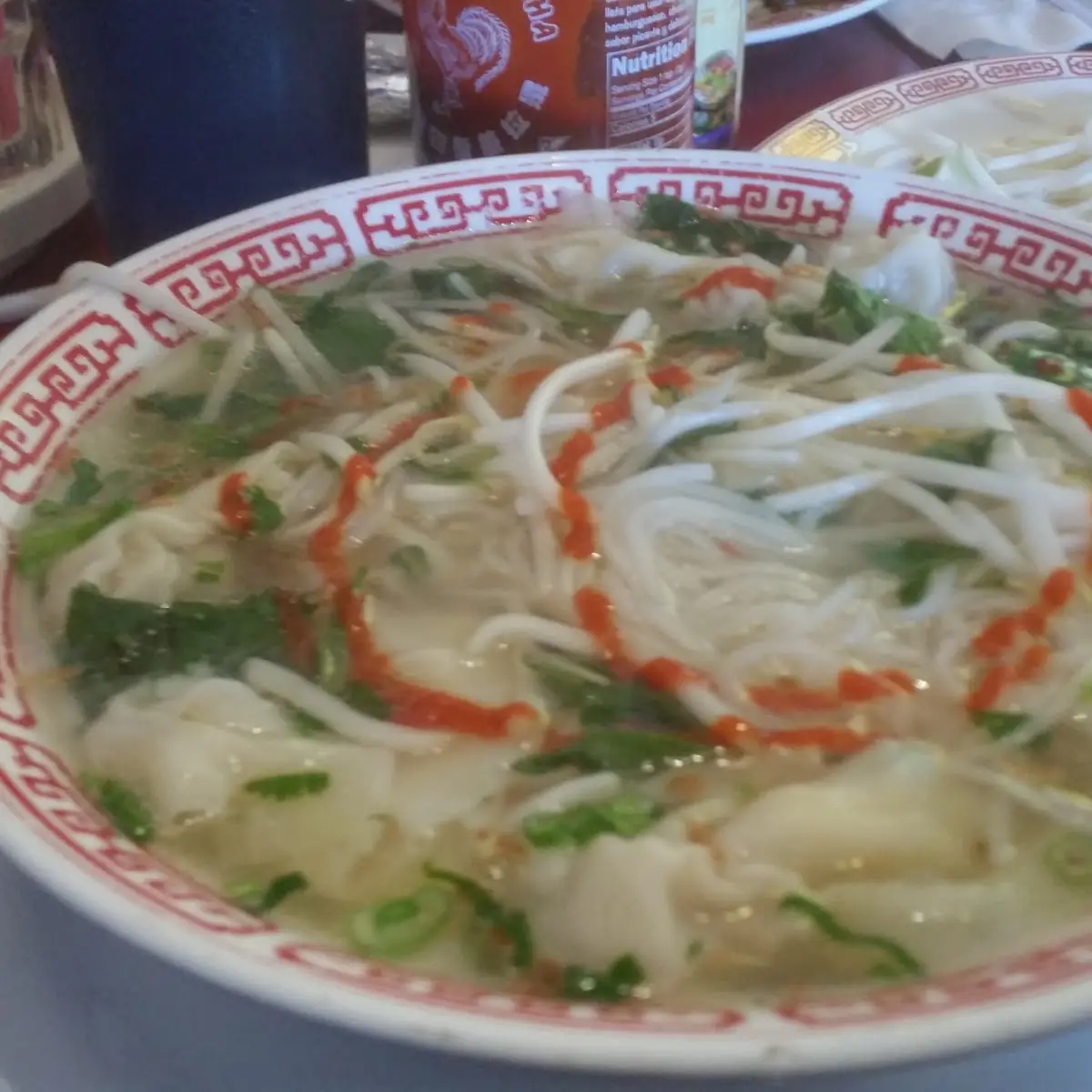 Won Ton Noodle Soup