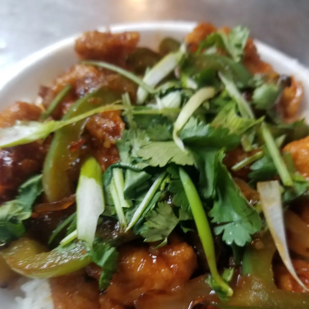Hot Thai Chicken Bowl Spicy