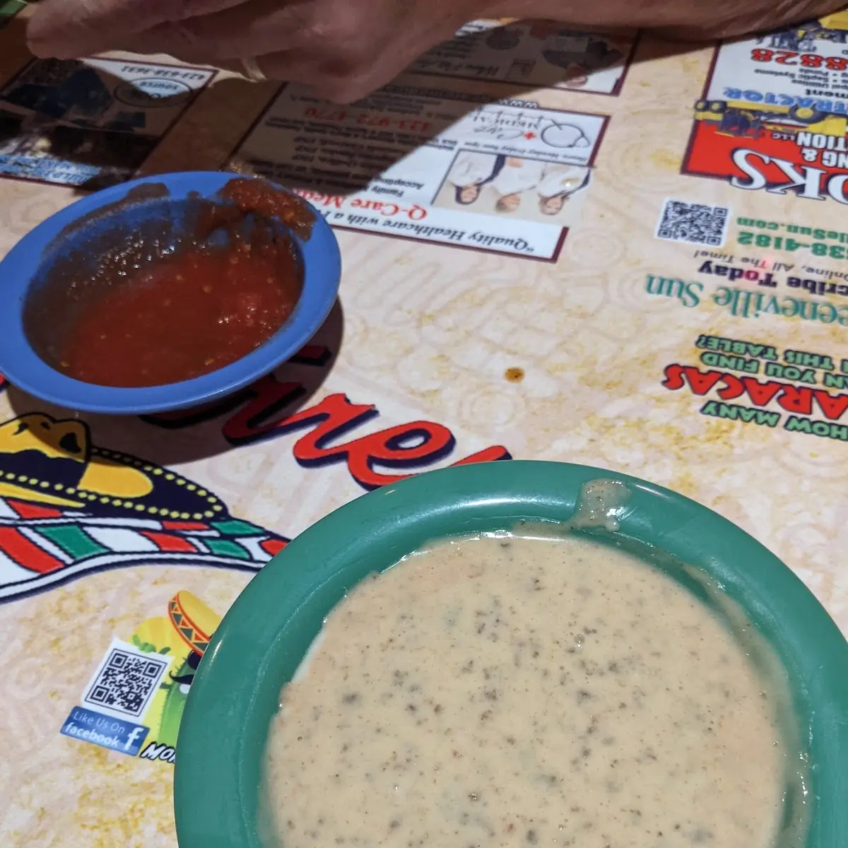 Cheese Dip & Salsa
