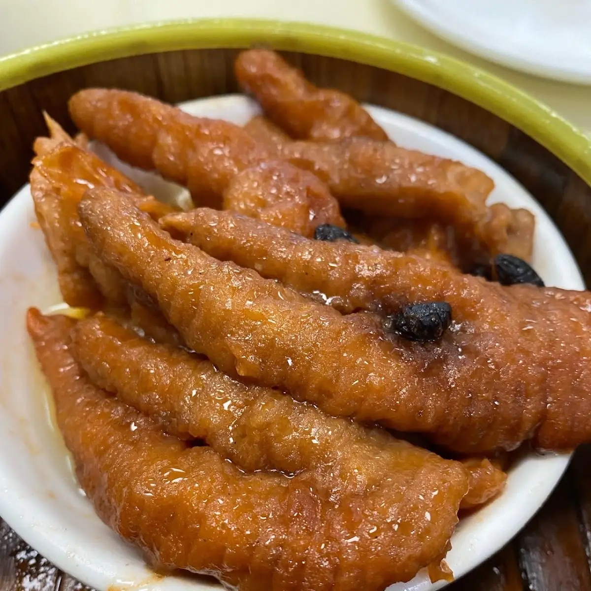 Steamed Chicken Feet with Black Bean Sauce