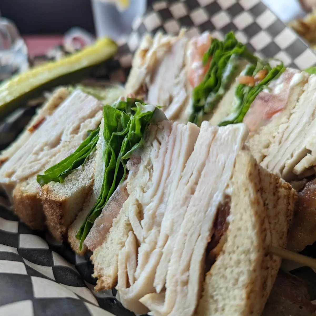 Turkey Club Sandwich