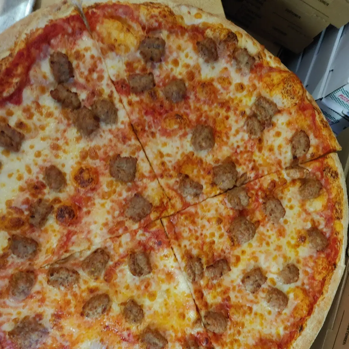 Sausage Pizza