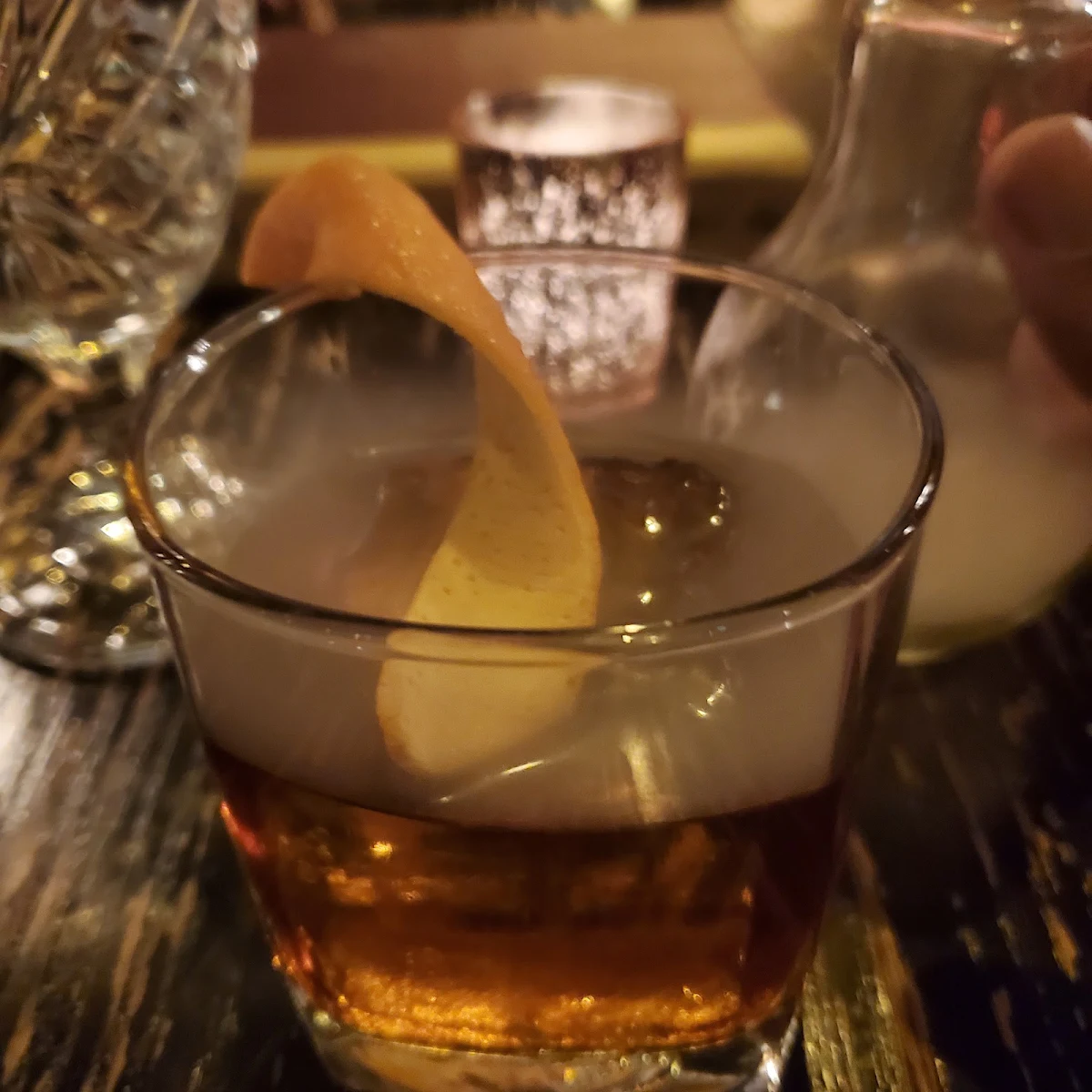 Smoked Old Fashioned