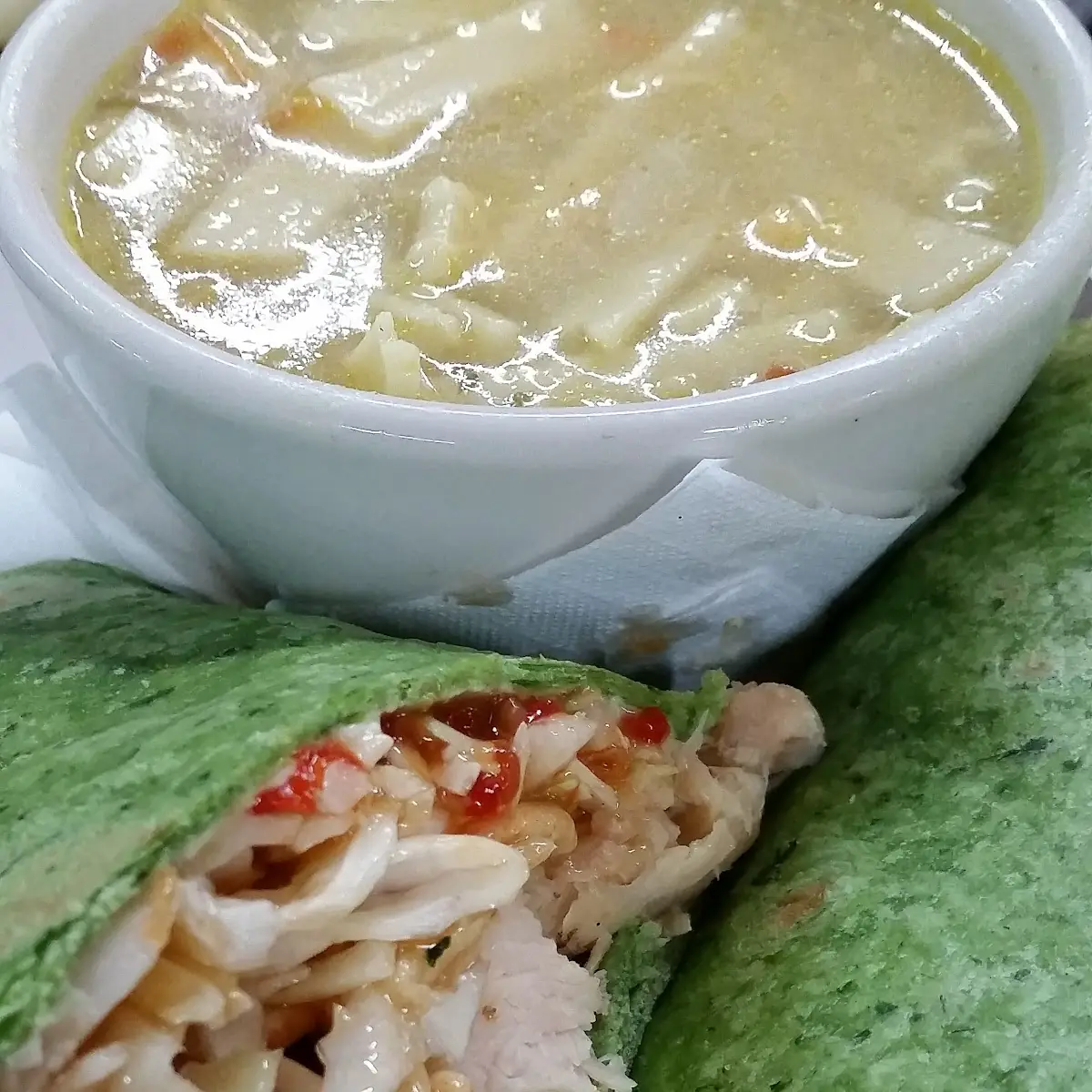 Asian Chicken Wrap