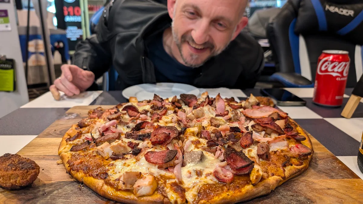Meat Pizza, Talotta's Pizzeria - Kurnell