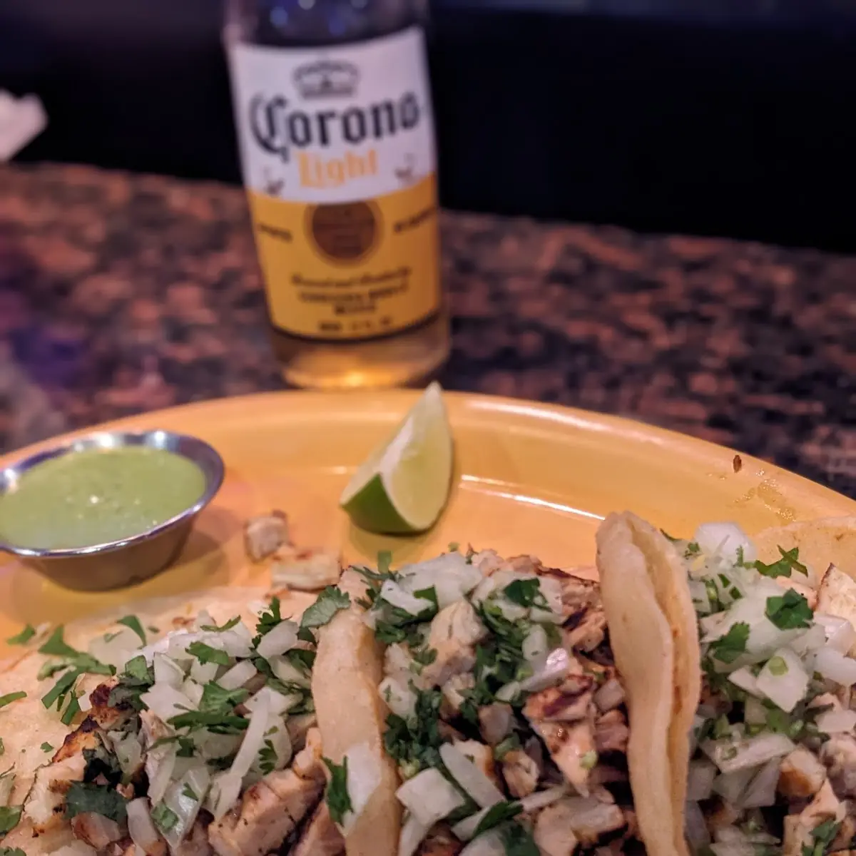 Street Style Chicken Tacos