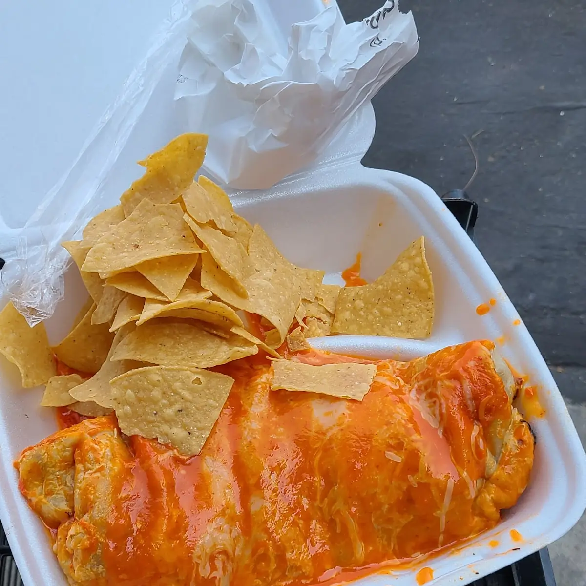 Wet California Burrito