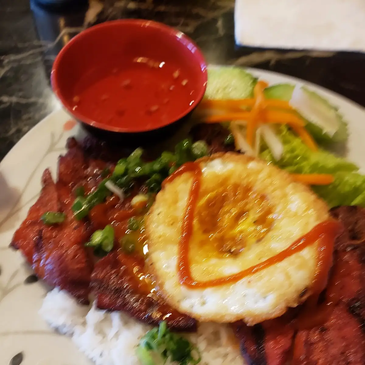 Pork Chop 42 with Egg