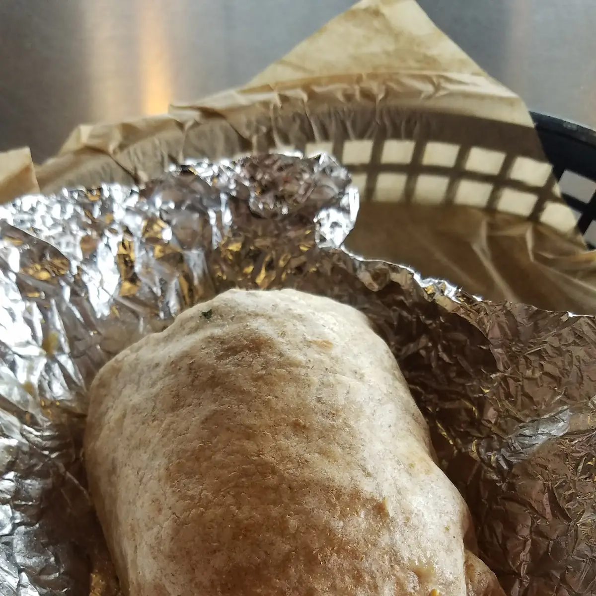 Grilled Adobo Chicken Burrito