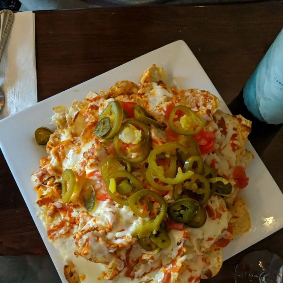 Baked Chicken Nachos