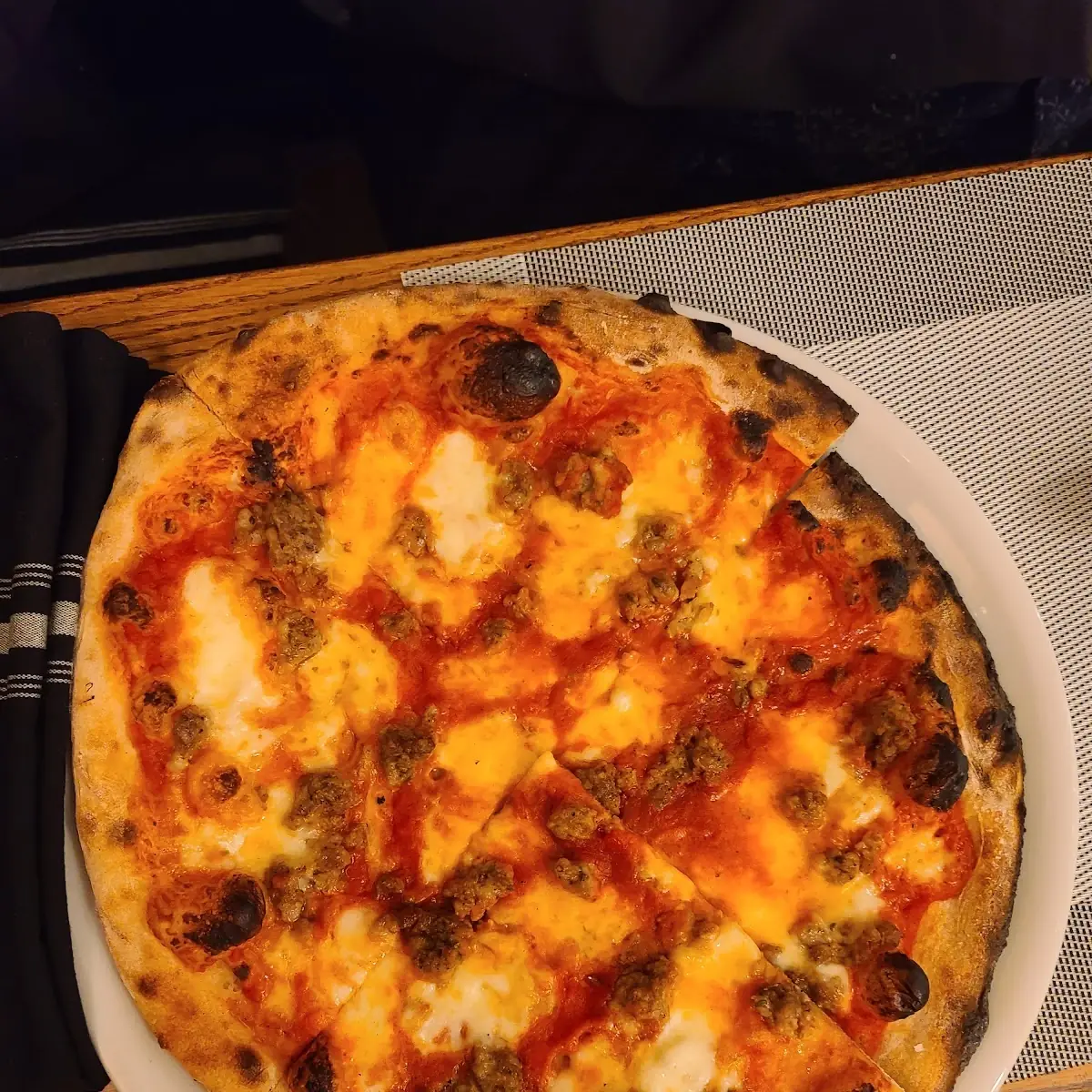 Marinara Pizza with Mozzarella
