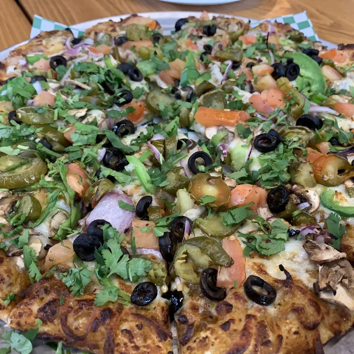 Shahi Paneer Pizza Veggie Pizza