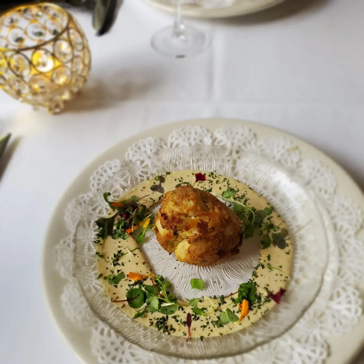 Crab Cake Appetizer