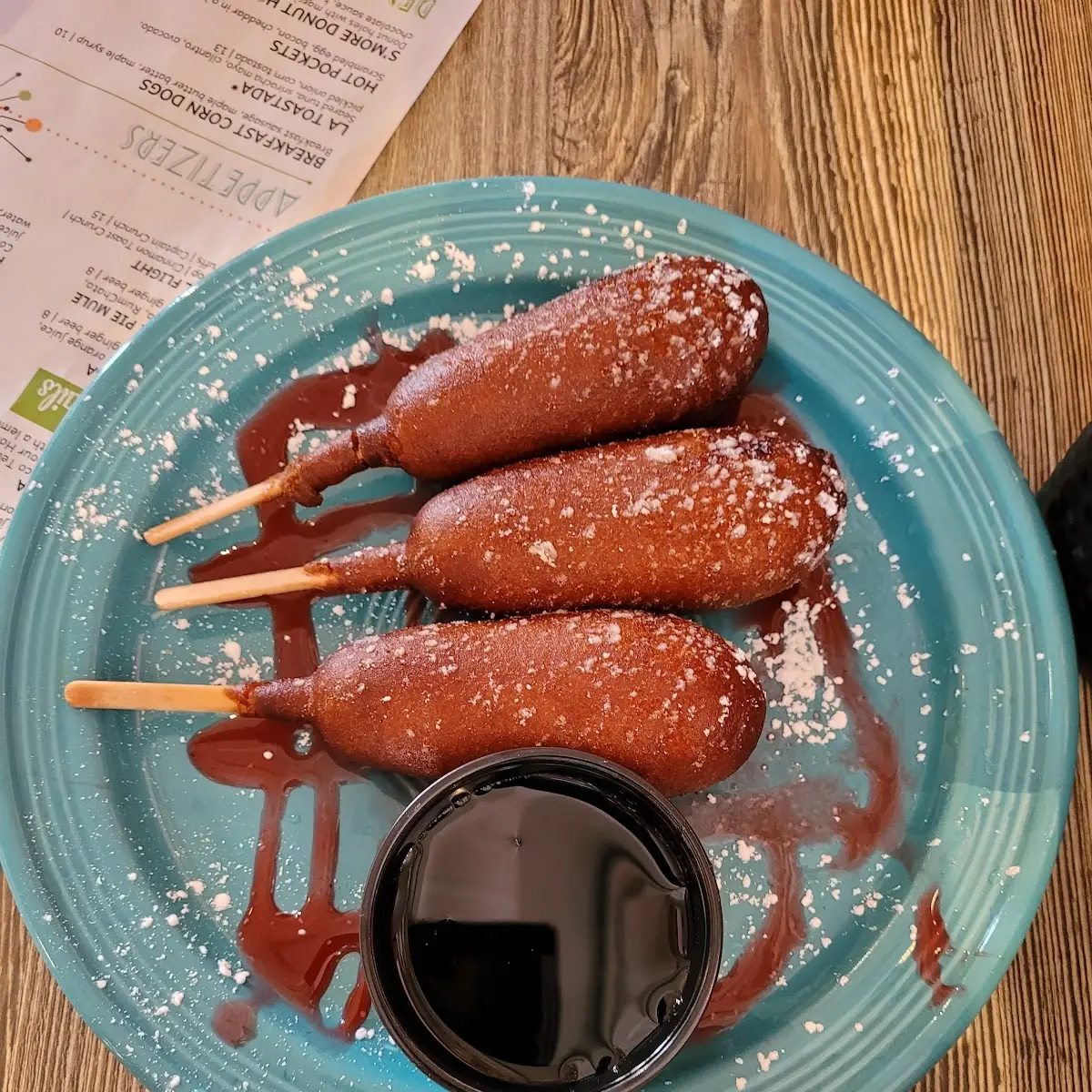 Breakfast Corn Dogs