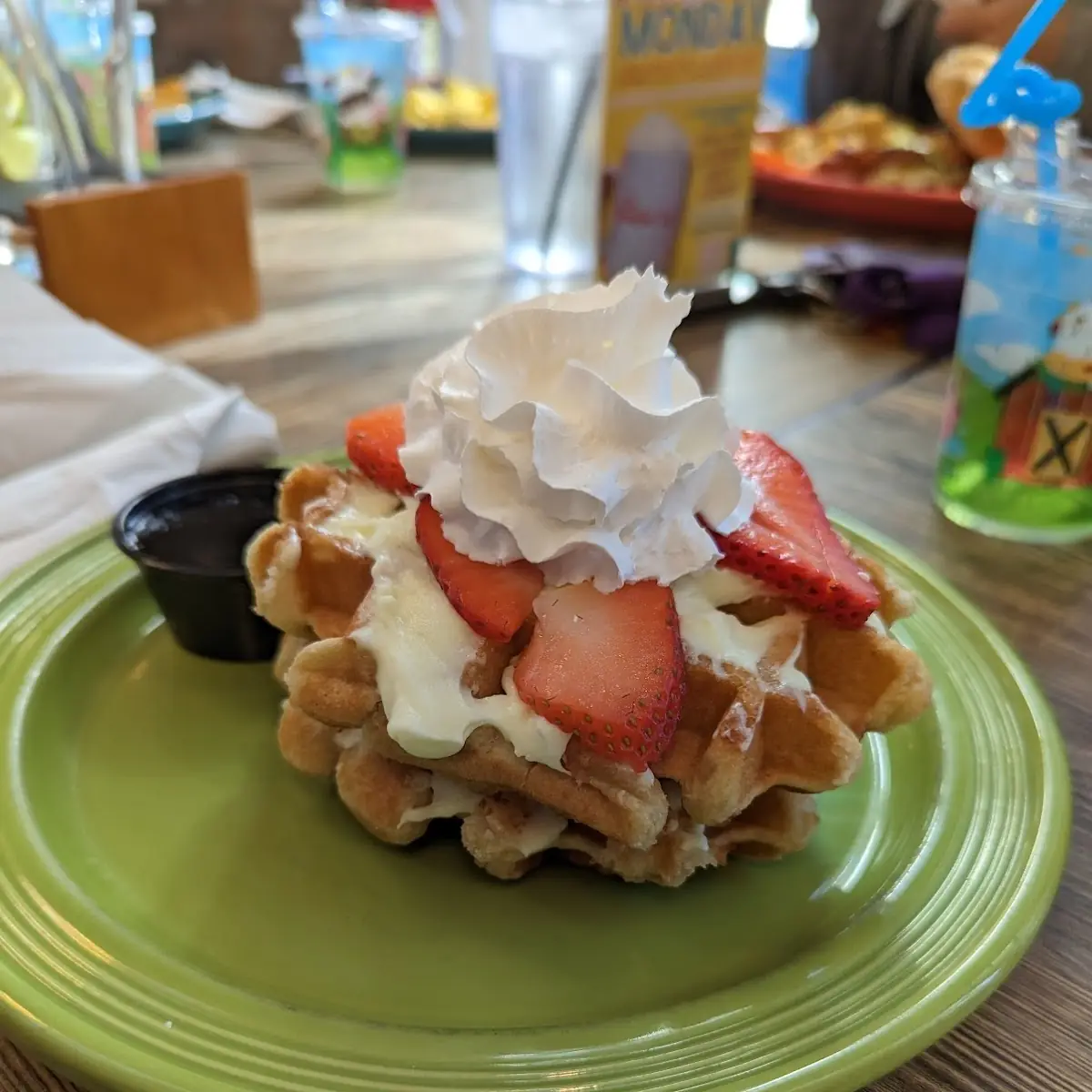 Strawberry Shortcake Waffle