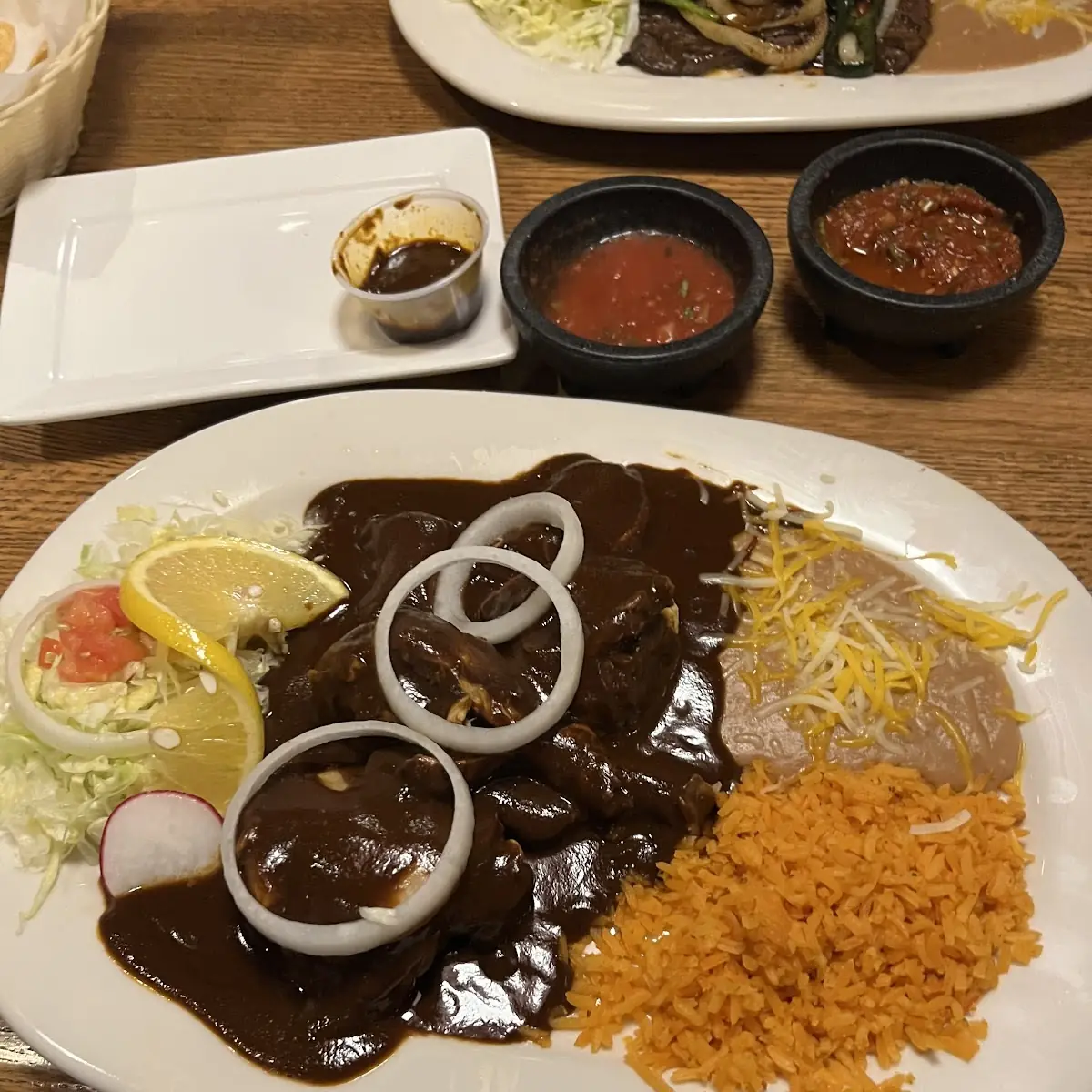 Mole Enchiladas