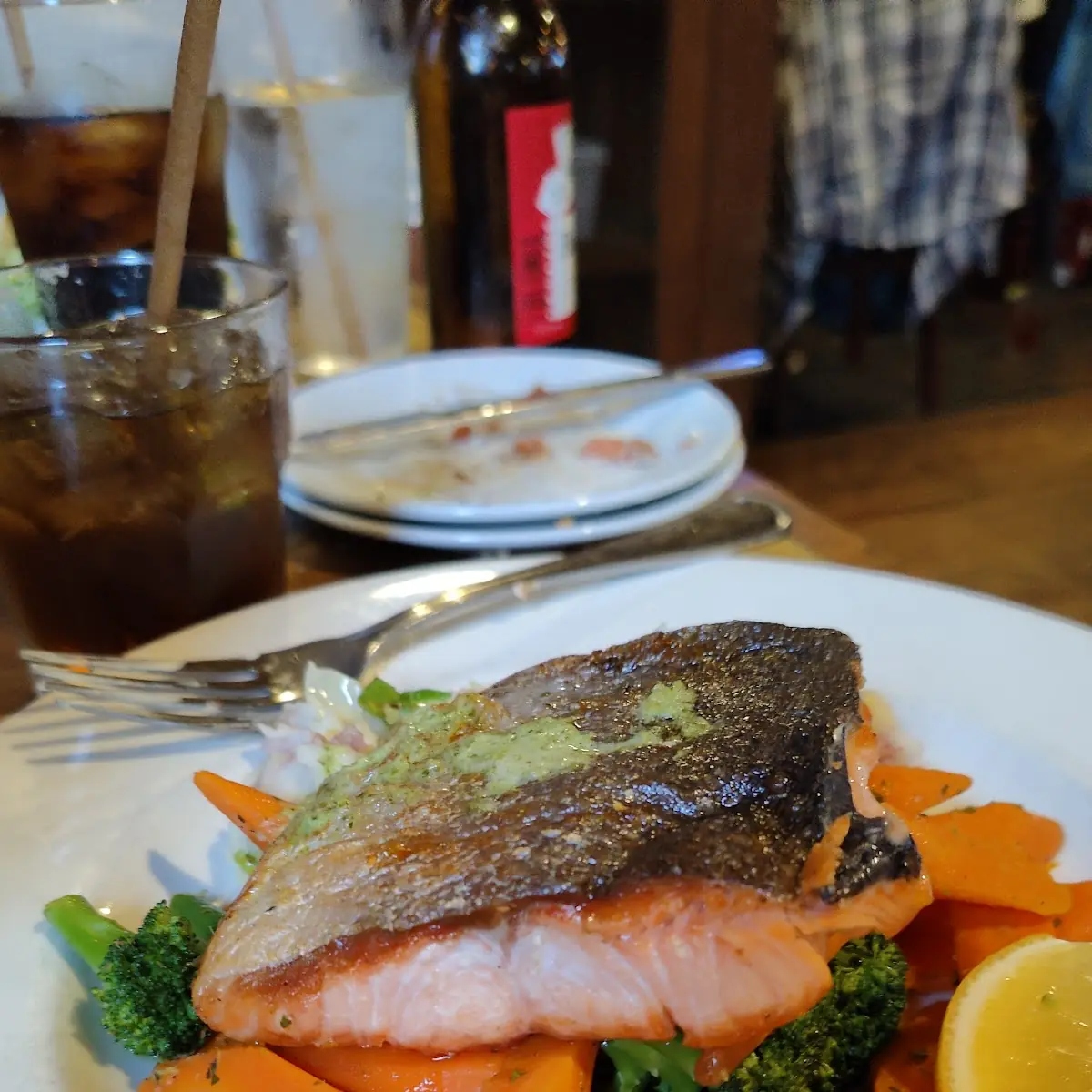 Pan Roasted Atlantic Salmon