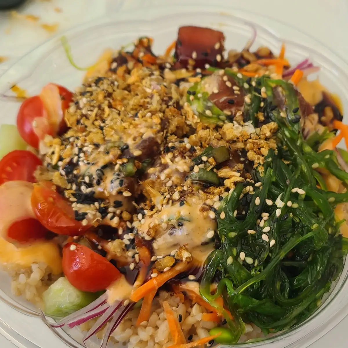 Ahi Tuna Poke Bowl