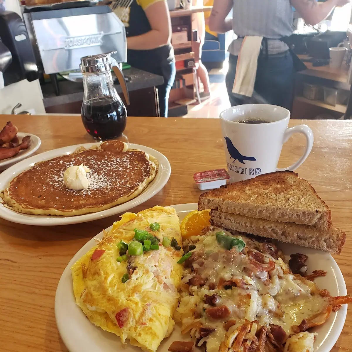 Salmon Omelette