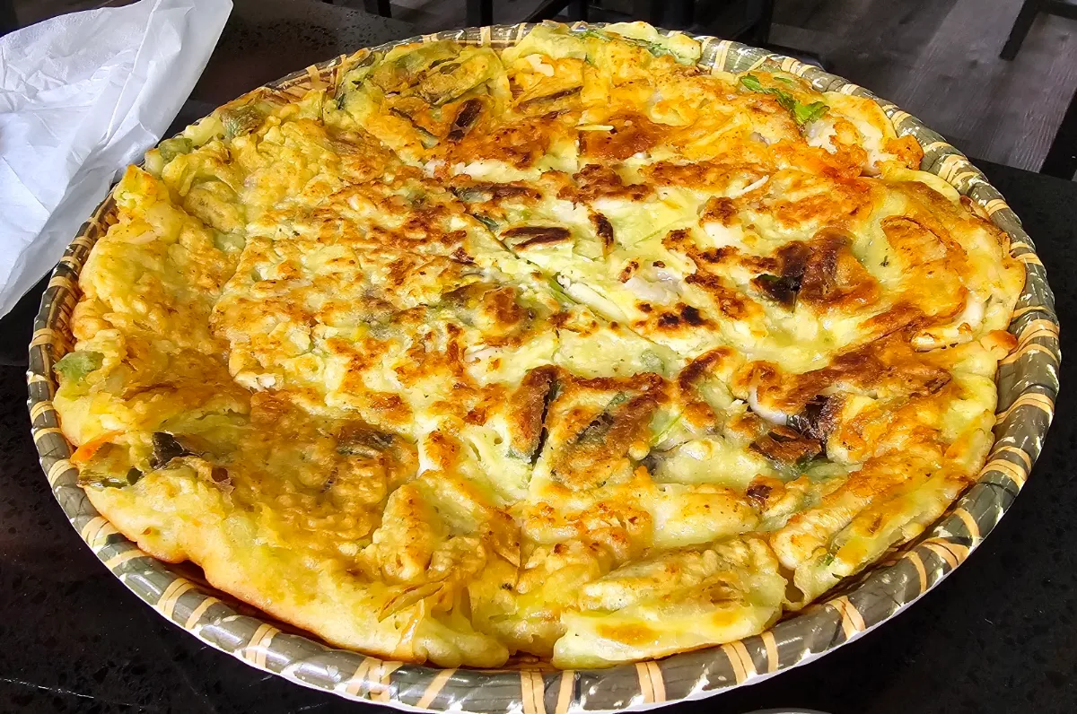 Seafood Pancake