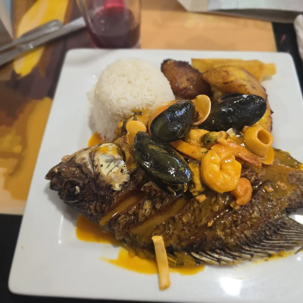 Pescado Frito Entero Whole Fried Fish