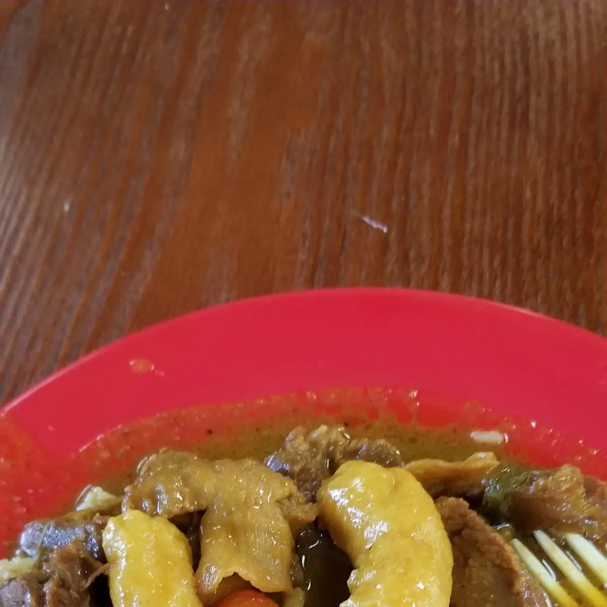 Goat Curry with White Rice