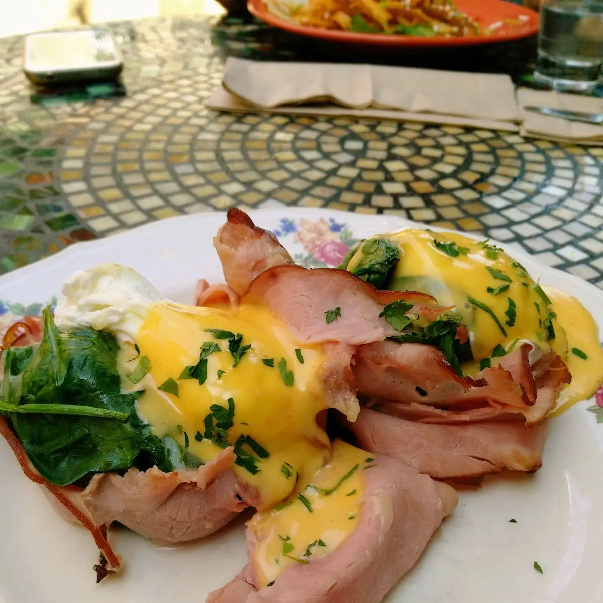 Eggs Benedict on Homemade English Muffin