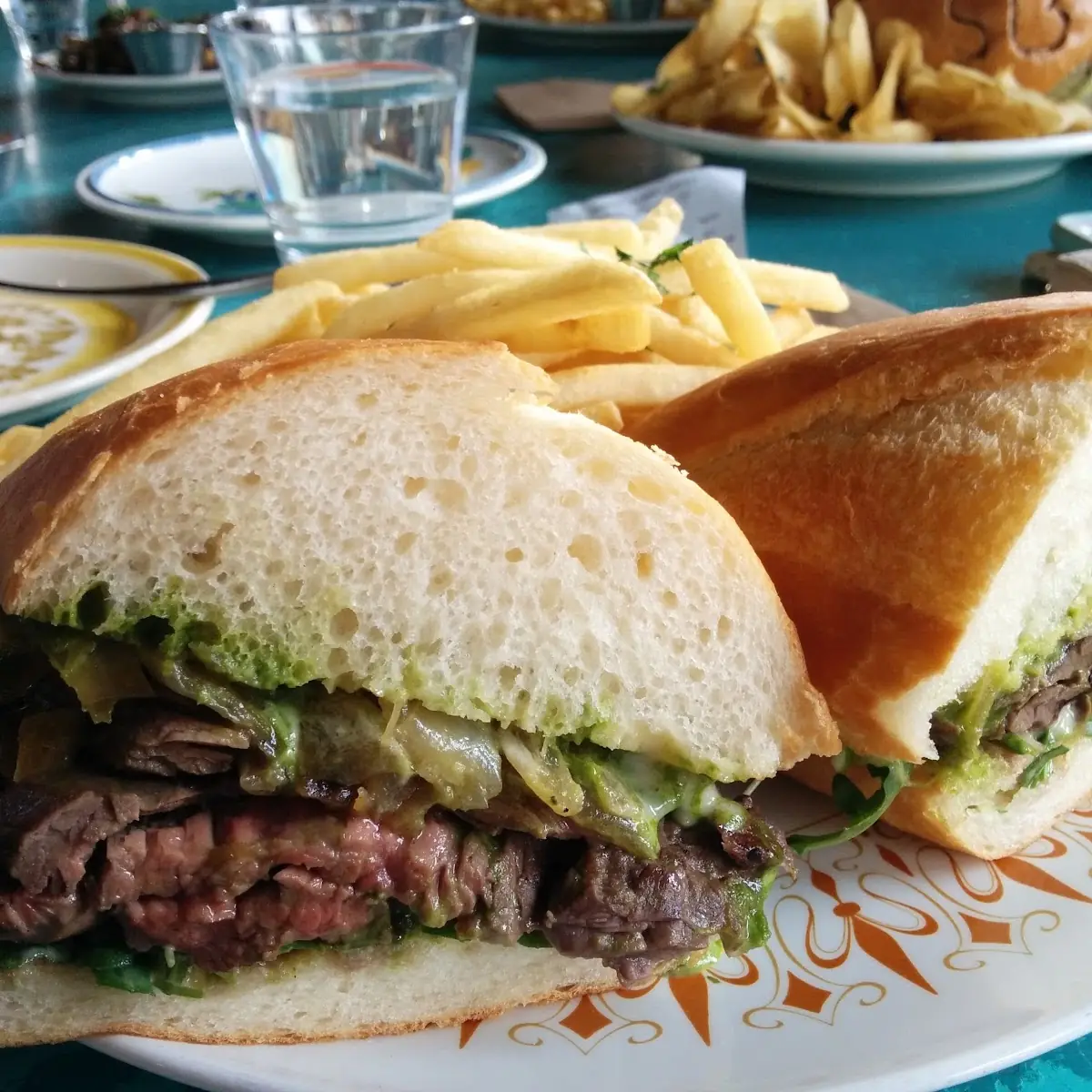 Skirt Steak Sandwich
