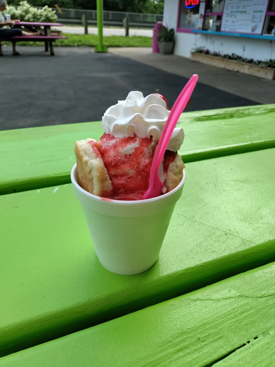 Strawberry Shortcake Sundae