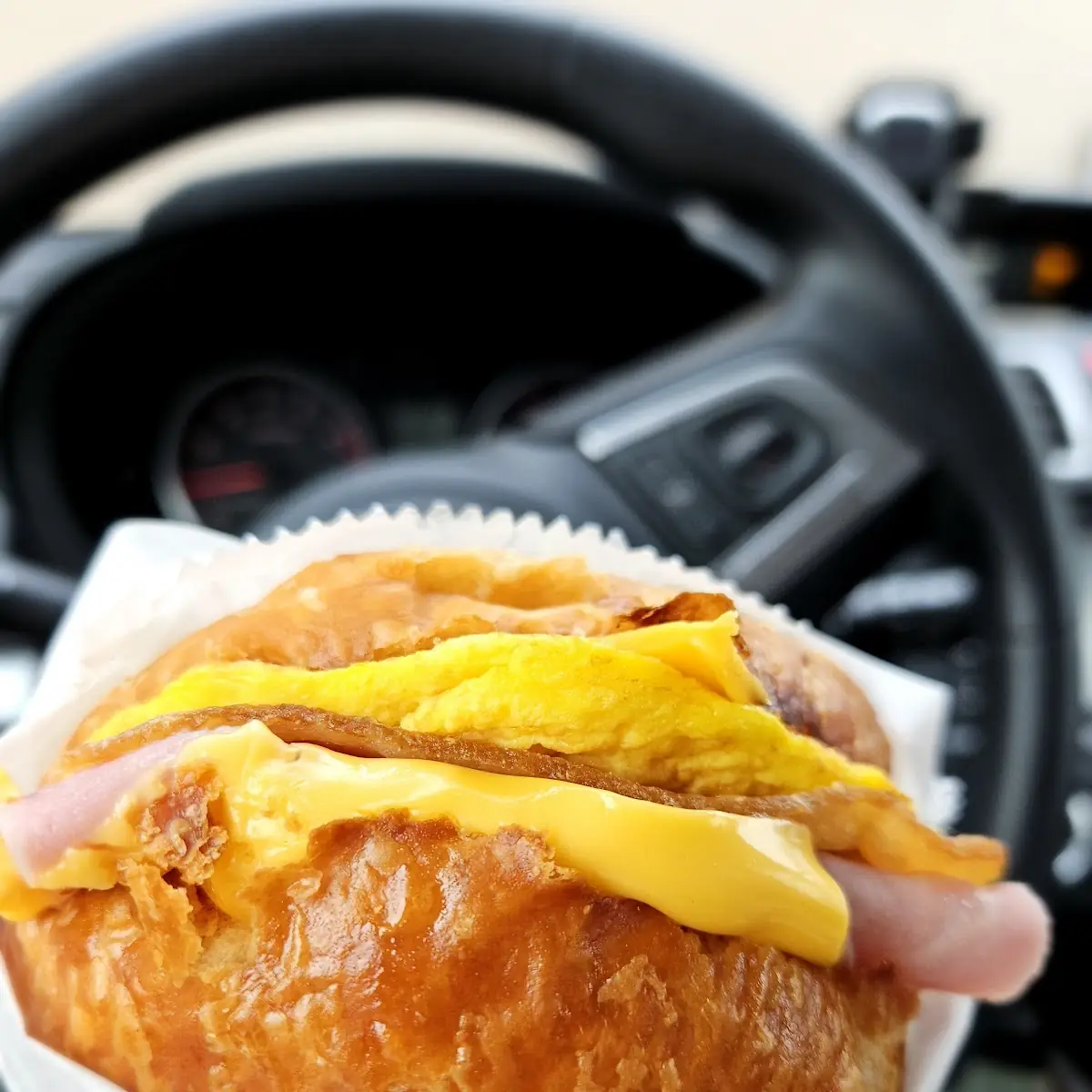 Bacon Ham Egg and Cheese