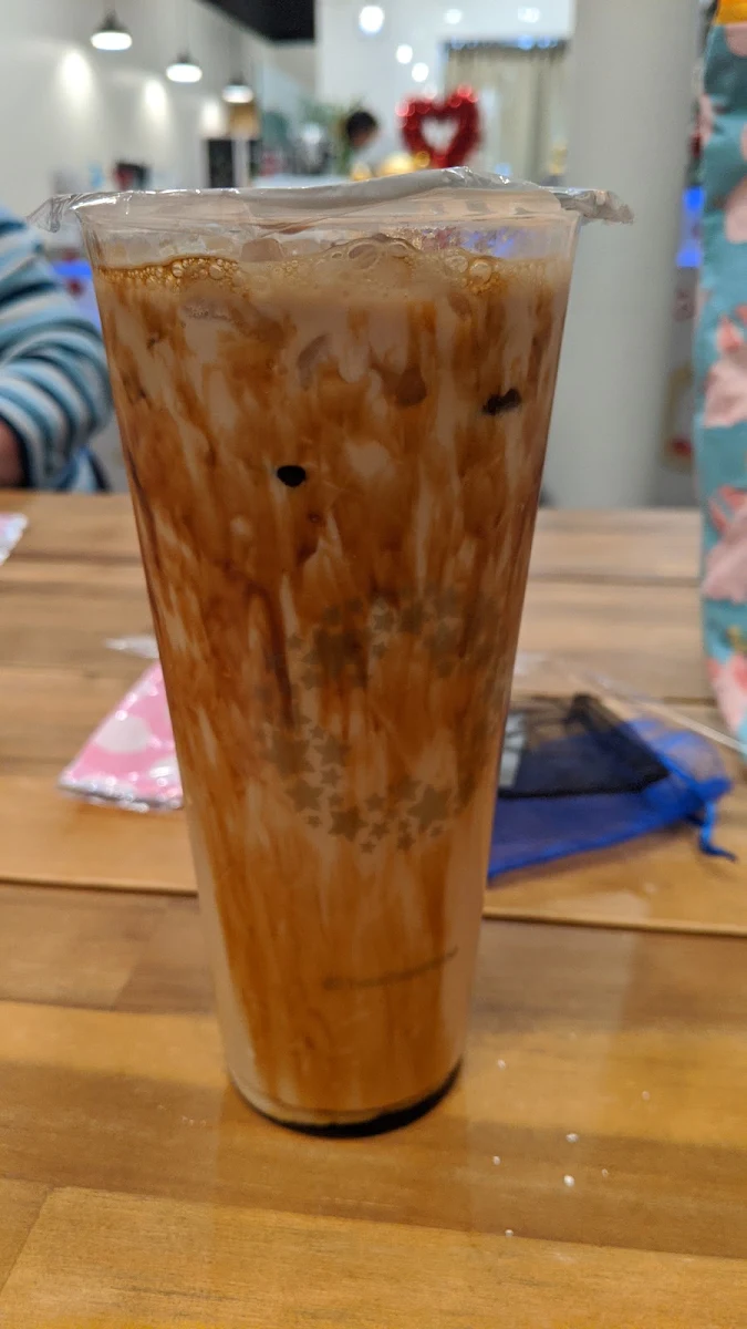 Tiger Milk Tea with Boba