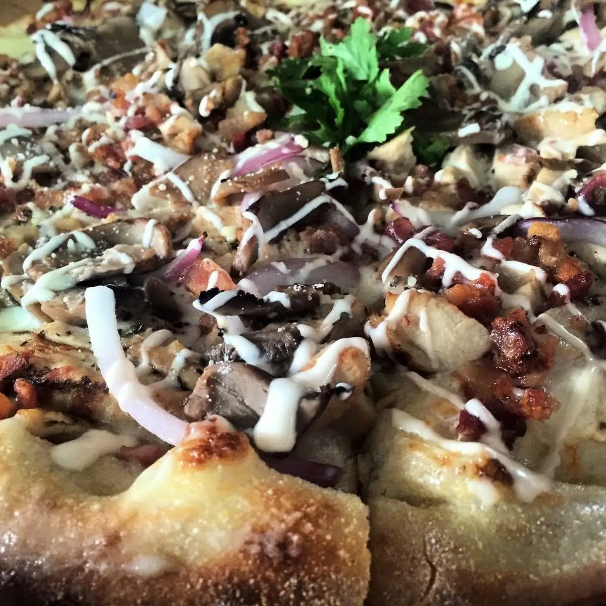 Pizza Carbonara