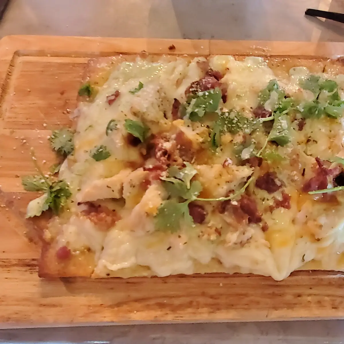 Pizza Keto Chicken Avocado